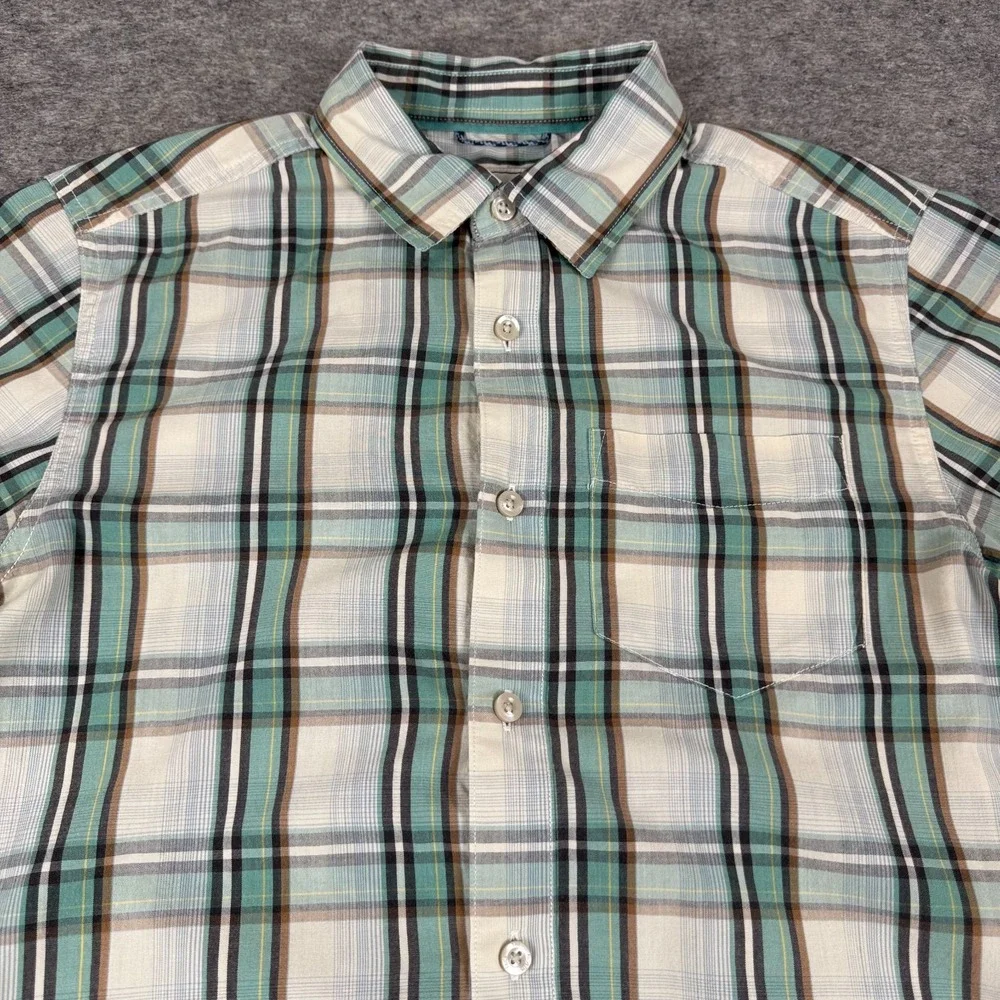 The North Face Hammets Button Up Shirt Plaid Pocket Mens Small S